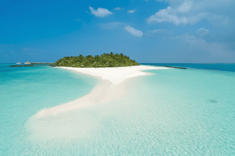 Sao Beach stands out with its powdery white sand, turquoise waters, and peaceful vibe, perfect for beach leisure and water fun